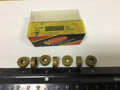 New Qty (7) Valenite RNMG43 Carbide Turning Inserts, .500″ Diameter, Grade V1N