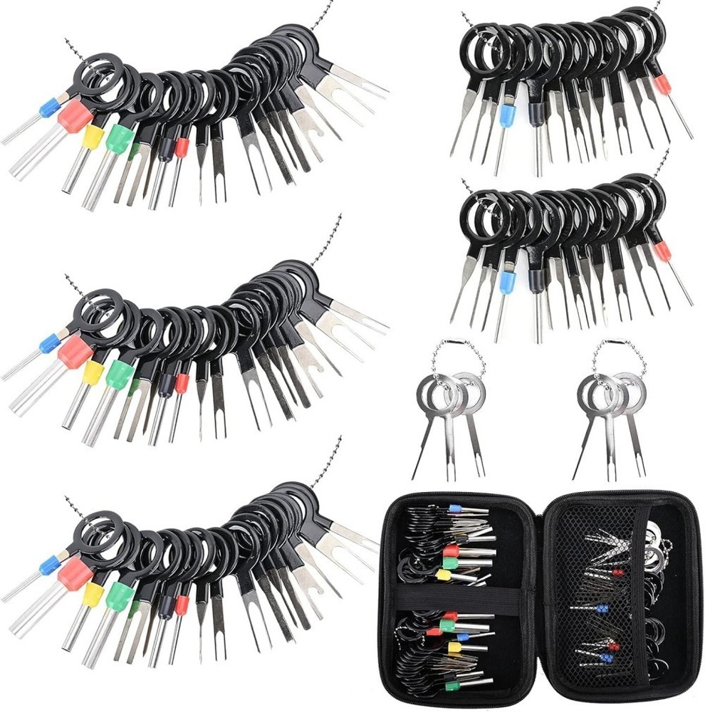 82Pcs Terminal Pin Removal Tool Kit Pin Extractor Tool Set Wire Terminal Release