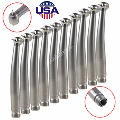 10pcs NSK Style Dental High Speed Handpiece Push Button 2 Hole Borden ASkeadnt