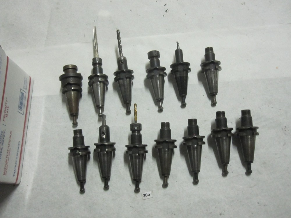 13 Pcs BT35 Tool Holder Lot CNC for Lydex, Nikken, Techleader