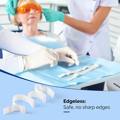 JMU Dental Bibs Clip Napkin Holders Disposable Bib Holders Strap Self Adhesive