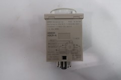 Omron H3CR-A Timer 0-1.2min 100-125v-dc 100-240v-ac