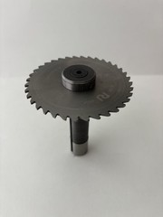 4″ Diameter x 5/64” Thick 36 Teeth Slitting Saw x 1” Arbor Hole HSS + R8 Arbor