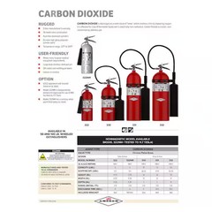 Amerex 330 Fire Extinguisher, CO2, 10lb, 10BC (1714) – Same Day Shipping