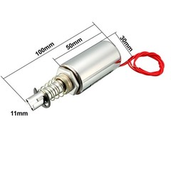 MQ8-Z15B DC 12V 10mm 15N Pull Push Type Linear Motion Solenoid Electromagnet