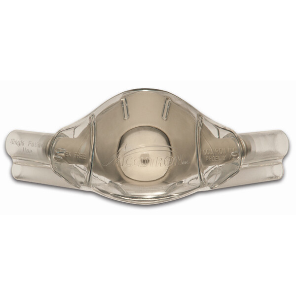 Accutron 33034-9 ClearView Single-Use Nasal Mask Large Adult Unscented Grey 12Pk
