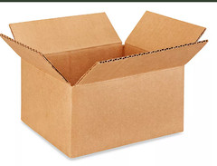 25 8x6x4 Corrugated Cardboard Shipping Boxes 200lb Test Small Moving Storage