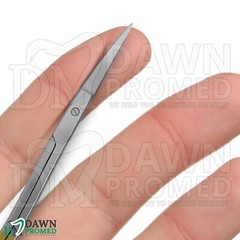 Premium German TC Iris Scissors 4.5″ Curved Surgical Dental Instruments