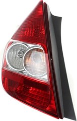 Halogen Tail Light Left Clear Red Lens Honda Fit Base Sport 07-08 33551SLNA01