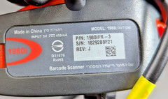 Honeywell 1980IFR-3 Barcode Scanner Rev J 1980i (TBI)