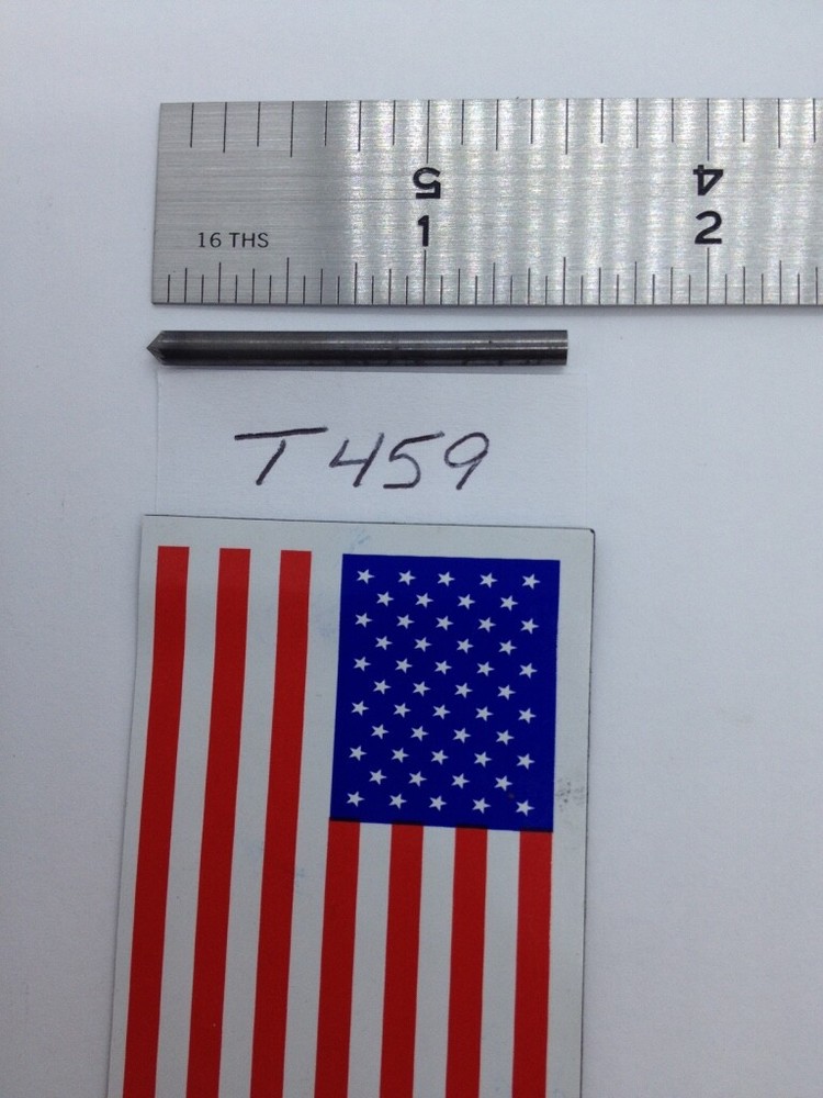 1 NEW FALCON / SGS 1/8″ SH CARBIDE BURR SK-42 (90° ANGLE) SINGLE CUT. FINE -T459