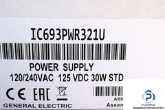 GE FANUC IC693PWR321U POWER SUPPLY_90-30_120 … 240 VAC_30 Watts_90 VA with VAC