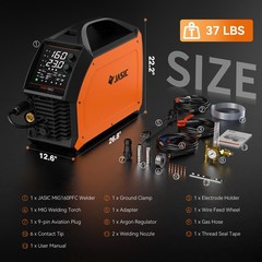 JASIC Welder MIG160 PFC Multi-Process MIG Welding Machine 95-265V Wide Voltage