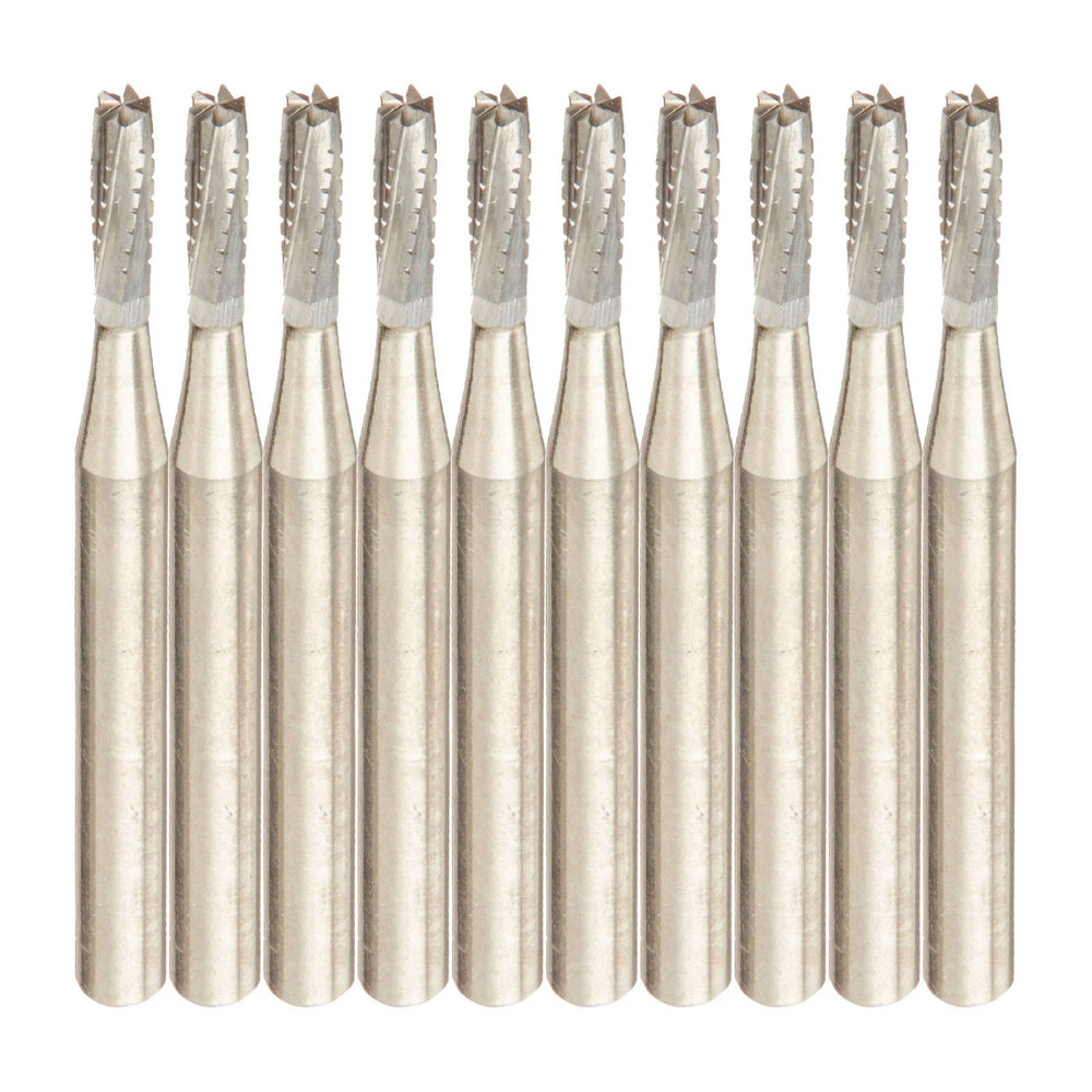 100X FG 557 Carbide Burs – Friction Grip for High-Speed Handpieces, Midwest Type