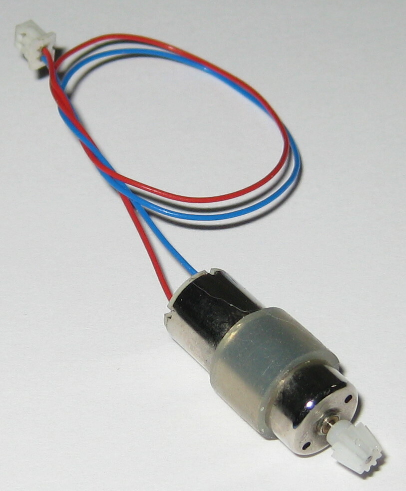 Mini High Speed 15000 RPM CW Coreless Motor – 1.5 V DC – 10T Gear – 2 Pin Plug