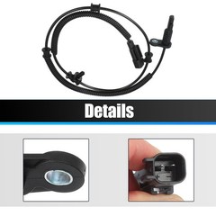 X AUTOHAUX 2pcs ABS Wheel Speed Sensor Rear Left Right Wheel ABS Brake Sensor fo