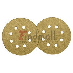 100Pcs 5” Inch 8-Hole 80 Grit Hook-and-Loop Sanding Disc Sander Paper