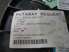 NEXANS M27500-22SB2V73 AEROSPACE WIRE 75932-22(2)SXLZJSXLZJ W-W/BU WJ 700 FT T19