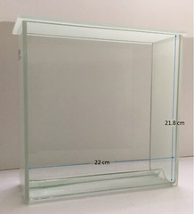 Chromatography Prep TLC Developing Chamber Tank Holds 2 Plates 10 cm or 20 cm
