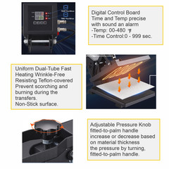 Complete Kit DTF Printing Epson printer & Heat Press 15×15 bundle.,