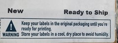 BETCKEY 4″ x 2″ Barcode Shipping Labels. 2 Rolls, for Zebra, Rollo