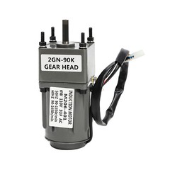 High Torque 110V 15RPM 90K Low Speed AC Gear Reducer Motor Reversible + Governor
