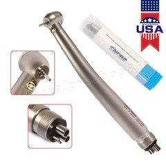 Dental Fiber Optic E-generator LED High Speed Handpiece Internal 3 Spray 4 Hole