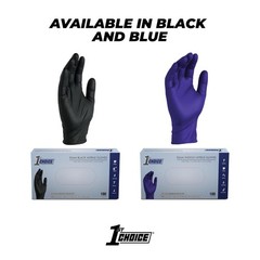 Indigo Nitrile Gloves XL 1000 Count Disposable Powder Free Cleaning Supplies