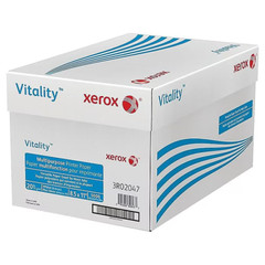 Xerox Vitality 8.5″ x 11″ Multi-use Printer Copy Paper 20 lbs 92 Brightness 5000