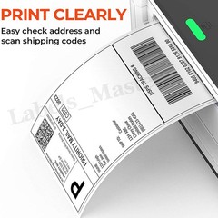 4×6 Fanfold Direct Thermal Shipping Labels for Zebra & Rollo Printers and More