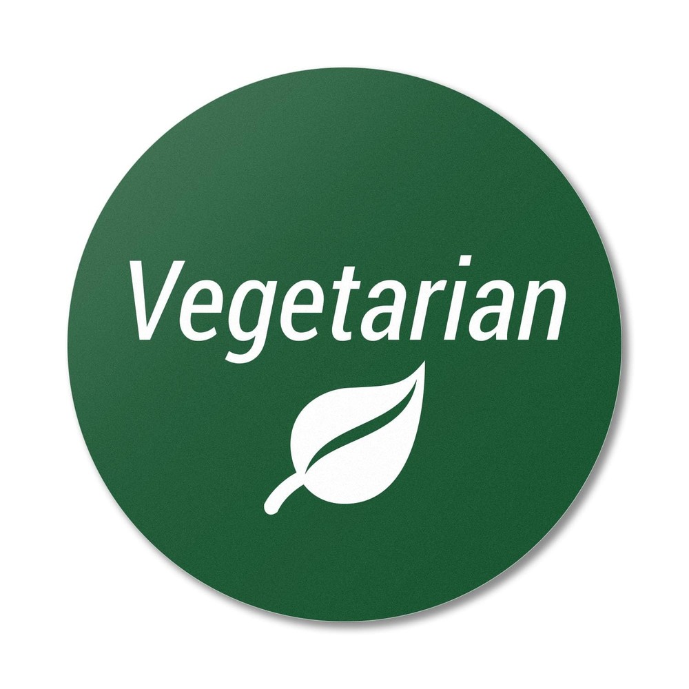 Officesmartlabels Vegetarian 1.5 – Vegetarian Food