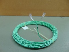 10 feet 22 AWG Silver Plated Special Purpose Aviation Wire Twisted Pair SPC