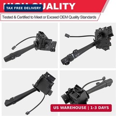 Multifunction Turn Signal Switch Fits for 2002-2009 Chevy Silverado Tahoe GMC En