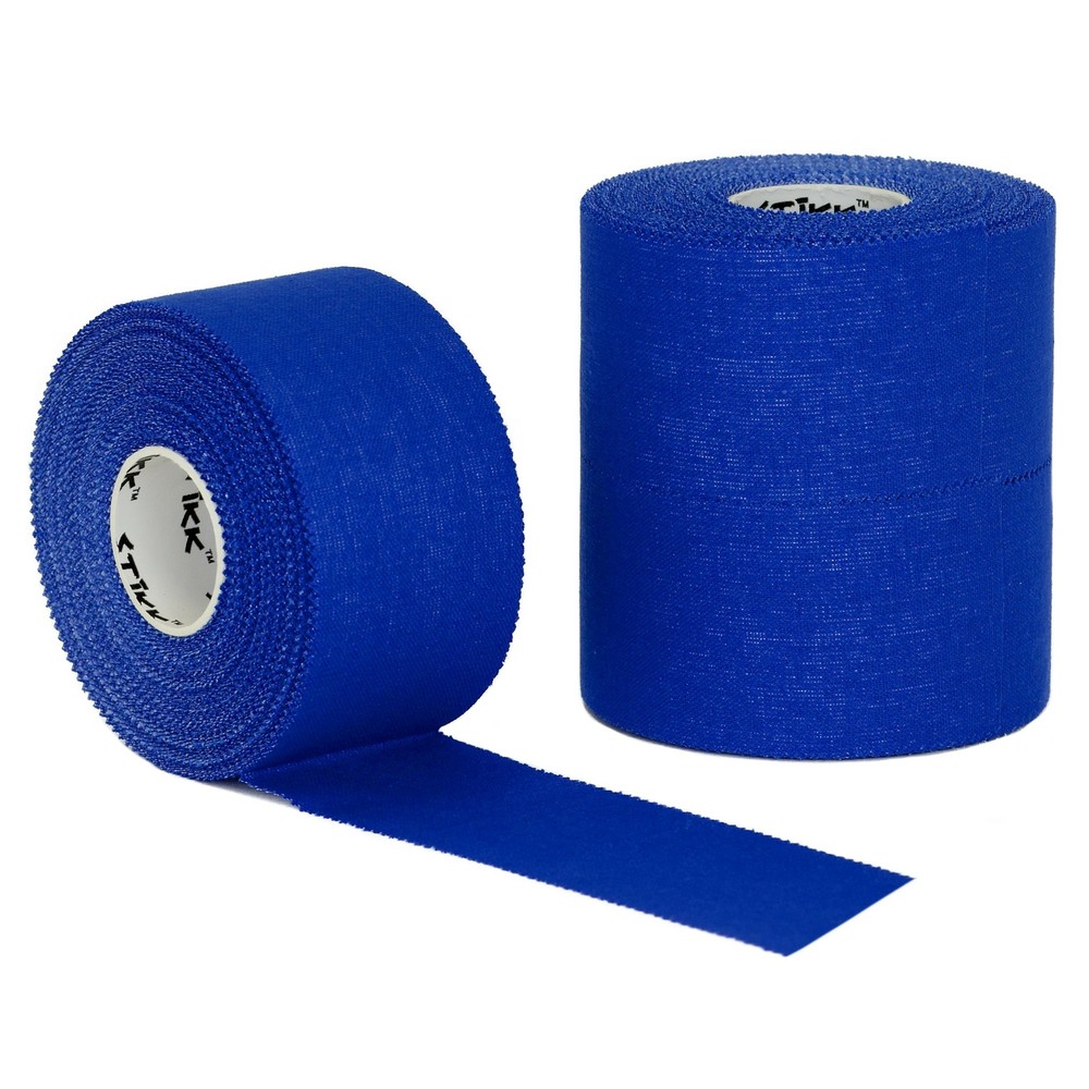STIKK Blue Athletic Tape 3 Pack 1.5″ x 15 Yard Rolls (45 feet)