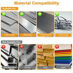 13x Spot Weld Cutter Set Double Sided HSS Drill Bits Remover for Metal Auto Body