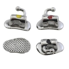 20 Sets Dental Orthodontic Buccal Tubes Brackets Roth MBT 0.022 1st 2nd Molar 3G