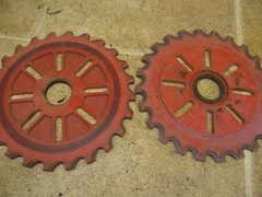 2 International C0X-24 Corn Planter Plates McCormick IH IHC