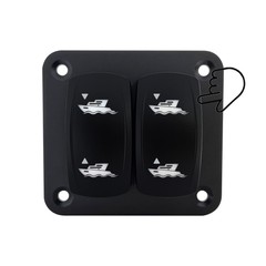 IP67 Trim Tabs Toggle Marine Switch Replacement Momentary 12V,Free shipping