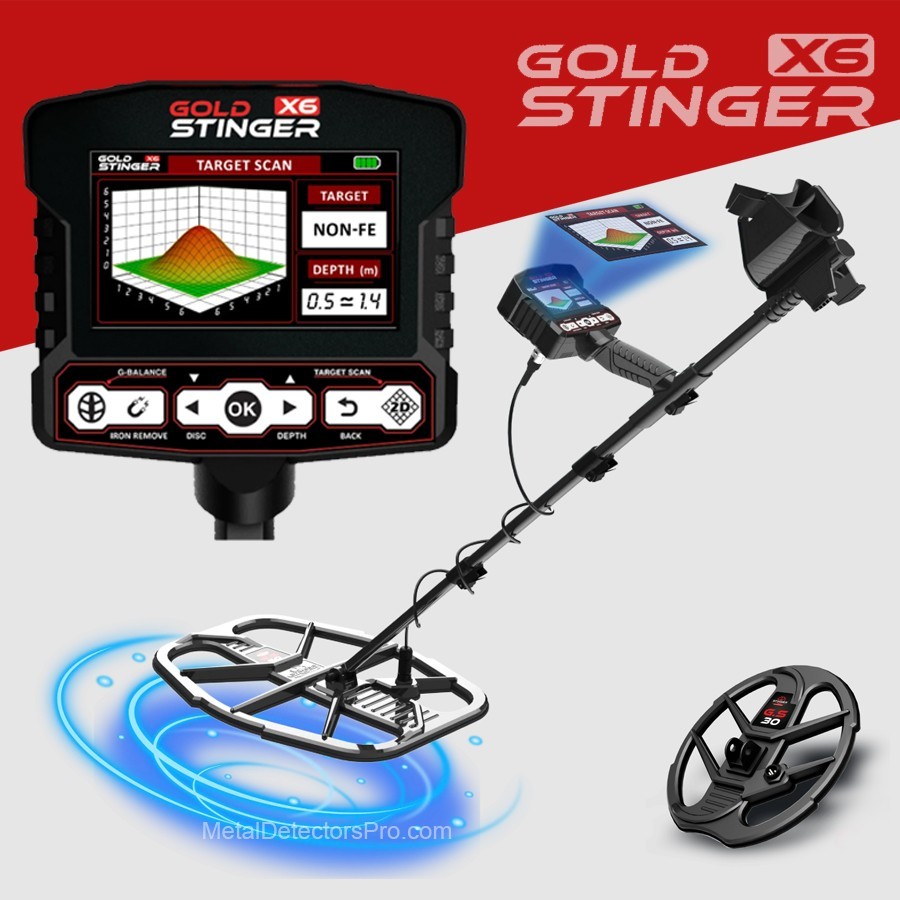 Gold Stinger X6 Professional Metal Detector | Best Metal Detector For Gold