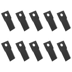 Pack of (10) New Left Hand Disc Mower Blades fits Various Applications & Models