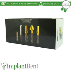 Monoblock Compressive Dental Fixture SLA Surface Titanium Sterile Dentistry