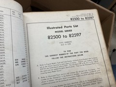 Older Briggs & Stratton Parts & Service Data Manual