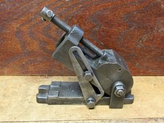 Small Vintage Palmgren No. X1 Tilting Machinist Drill Press Vise USA Tool