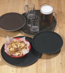 Carlisle Foodservice Products Griplite Round Tray Heavy Duty Serving Platter