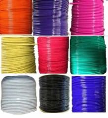 COLOR Vinyl Coated Wire Rope Cable,1/16″ – 3/32″ 7×7 Cable