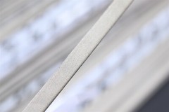 2 Parker Chomerics 18″ EMI Shielding Gasket 1mm x 4mm Fabric On Foam RFI Gasket