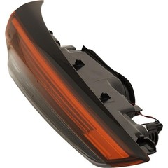 Left Driver Side Tail Light Clear Red Lens for Toyota Highlander 20-21