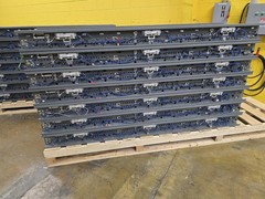 Intelligrated MDR Zero Pressure Accumulation Belted Zone Conveyor 22″x50′ (412B)