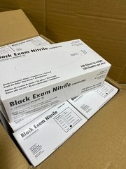 Sempermed Black XL Nitrile Disposable Gloves – GBKN105 XL Box of 1,000
