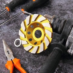4 Inch Diamond Grinding Cup Wheel – Turbo Segments for Fast Material Removal